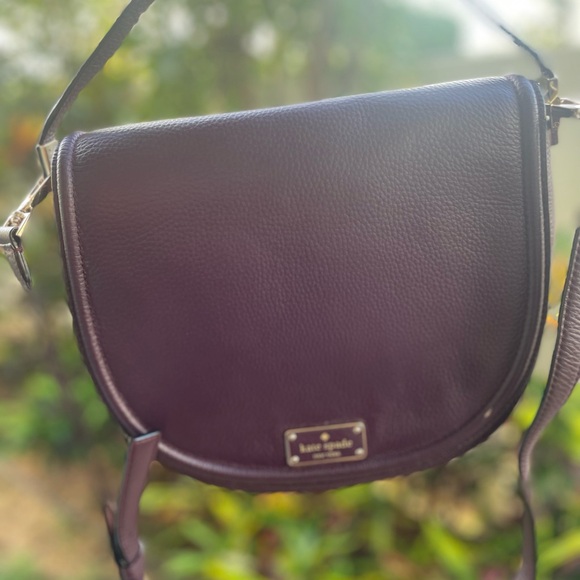 kate spade Handbags - Kate Spade Deep Purple Crossbody Bag